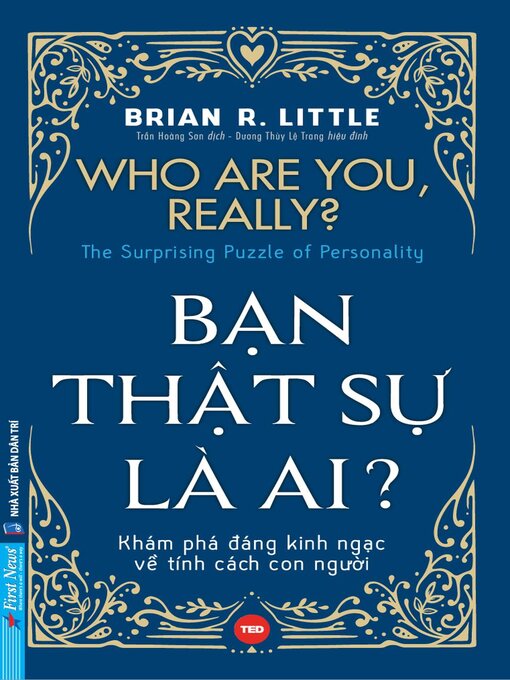Title details for Bạn Thật Sự Là Ai?--Khám phá đáng kinh ngạc về tính cách con người by Brian R. Little - Available